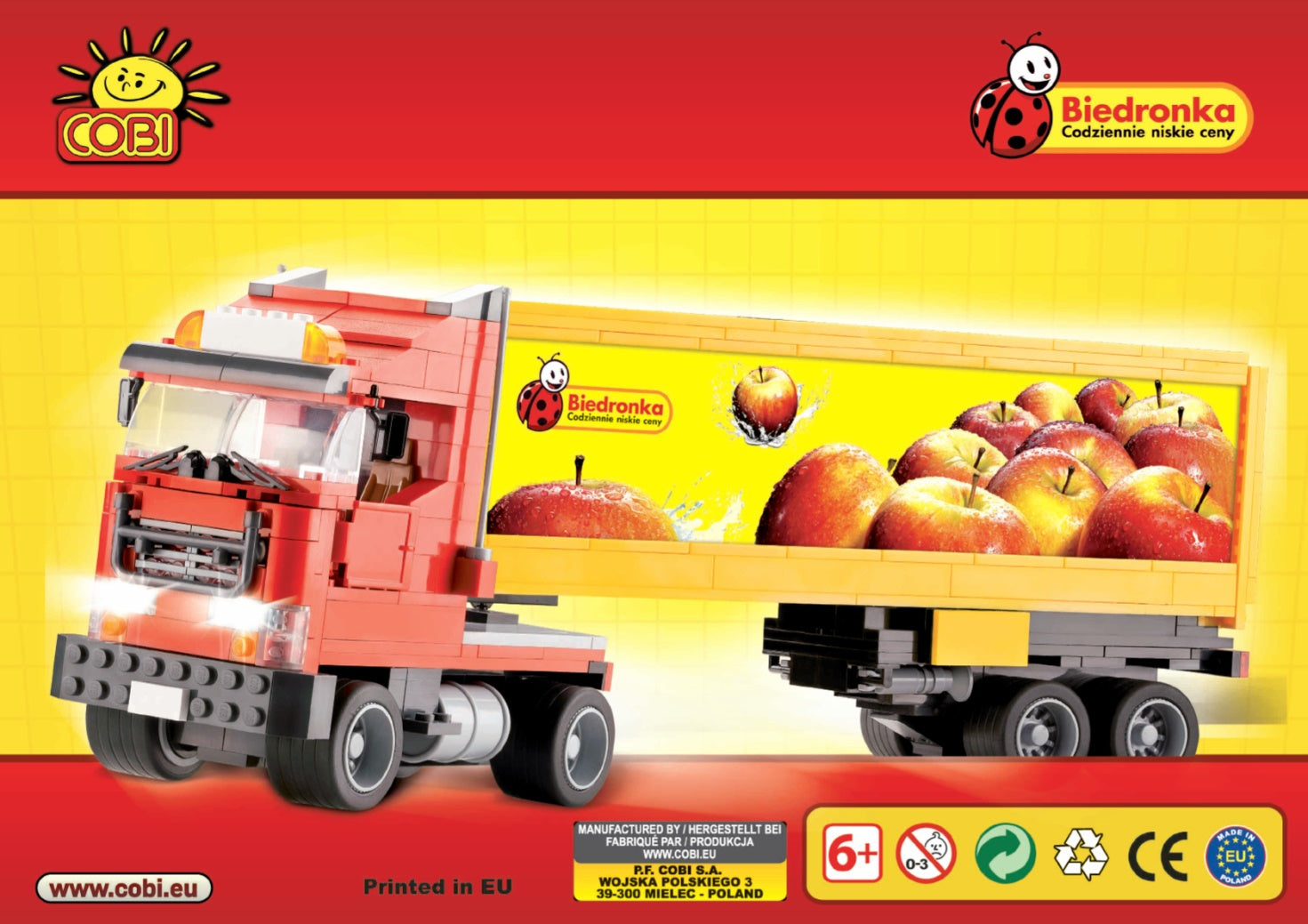 Cobi 01982 Biedronka Truck