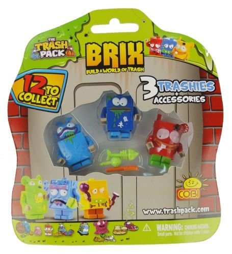Cobi 6247 A Trash Pack - 3 figures with accessories