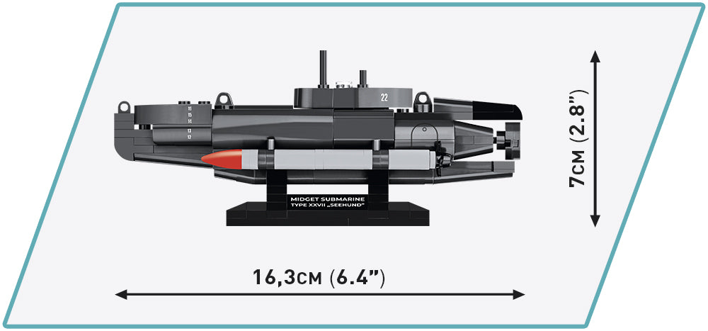 Cobi 4846 U-Boat XXVII "Seehund"