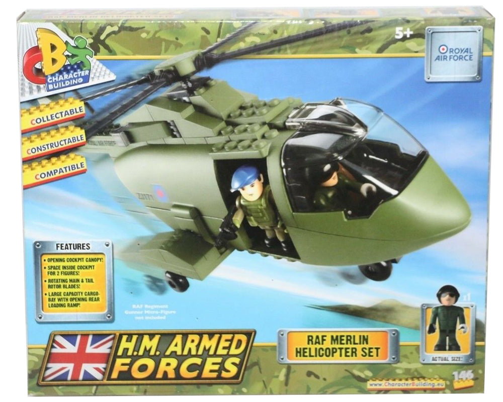 CB 02563 Raf Merlin Helicopter Set