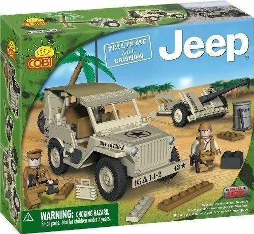 Cobi 24181 Willys MB con Cañón